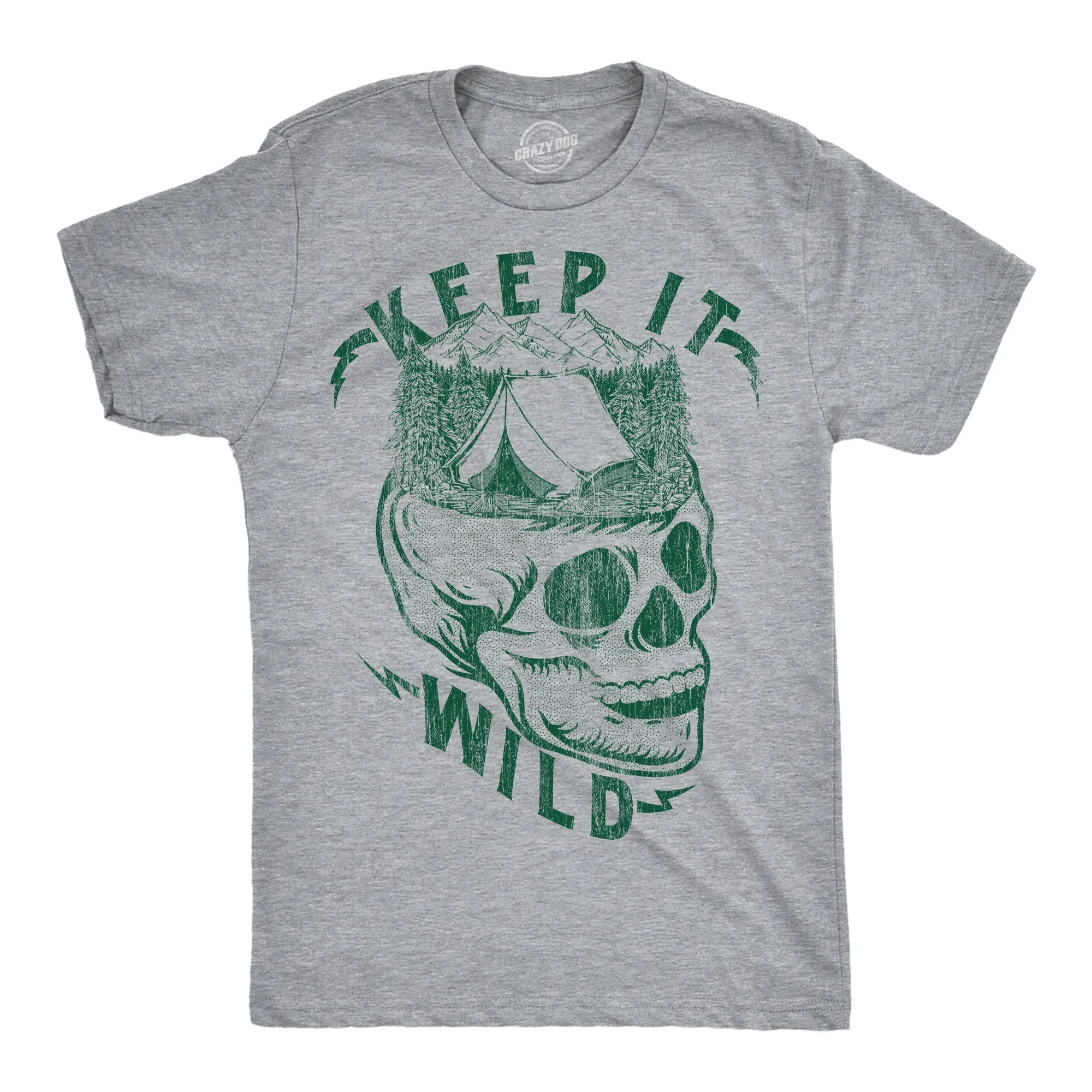 Keep It Wild Men's T Shirt sold by Crazy Dog T-Shirts