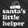 Santas Little Helper Youth T Shirt sold by Crazy Dog T-Shirts