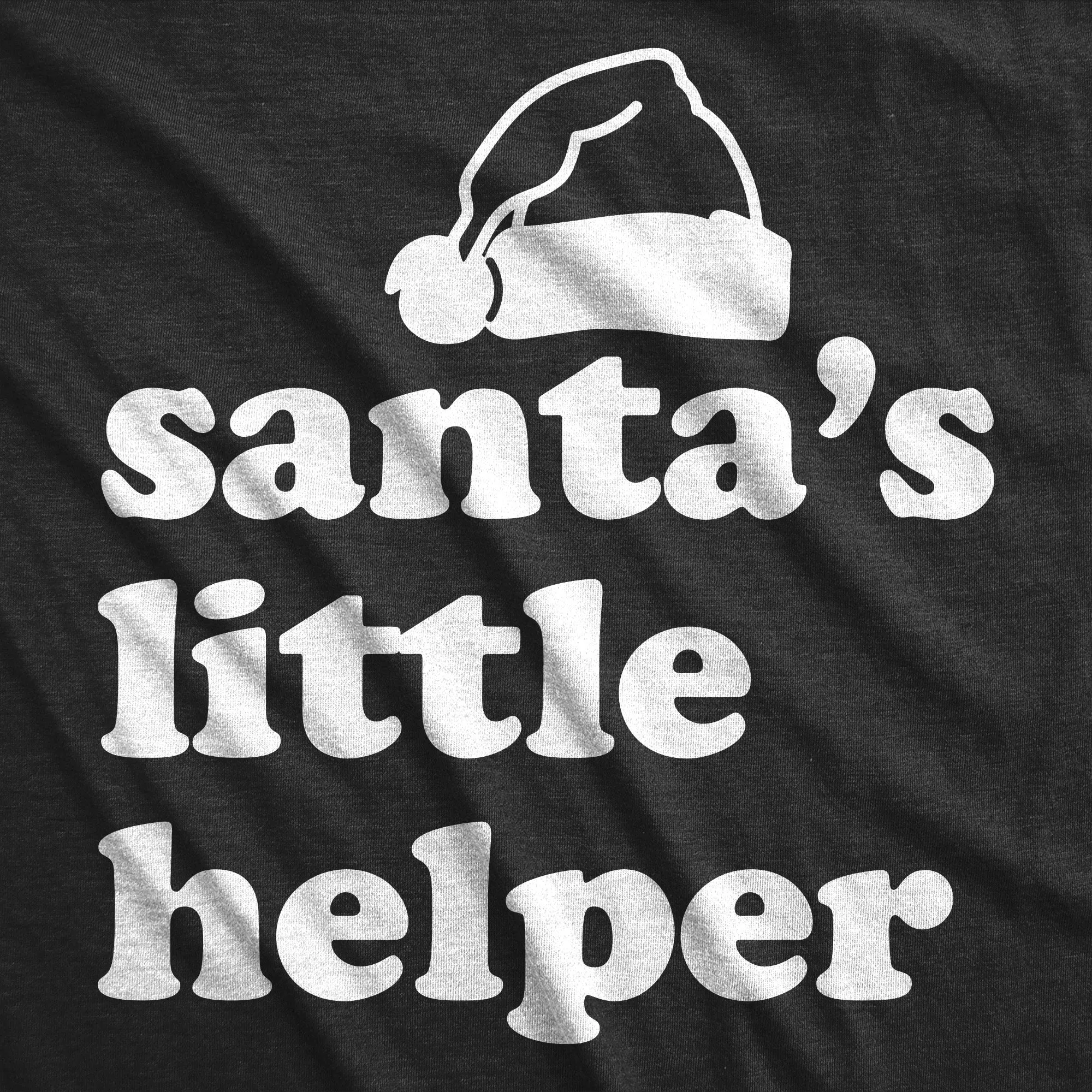 Santas Little Helper Youth T Shirt sold by Crazy Dog T-Shirts product image thumbnail 2