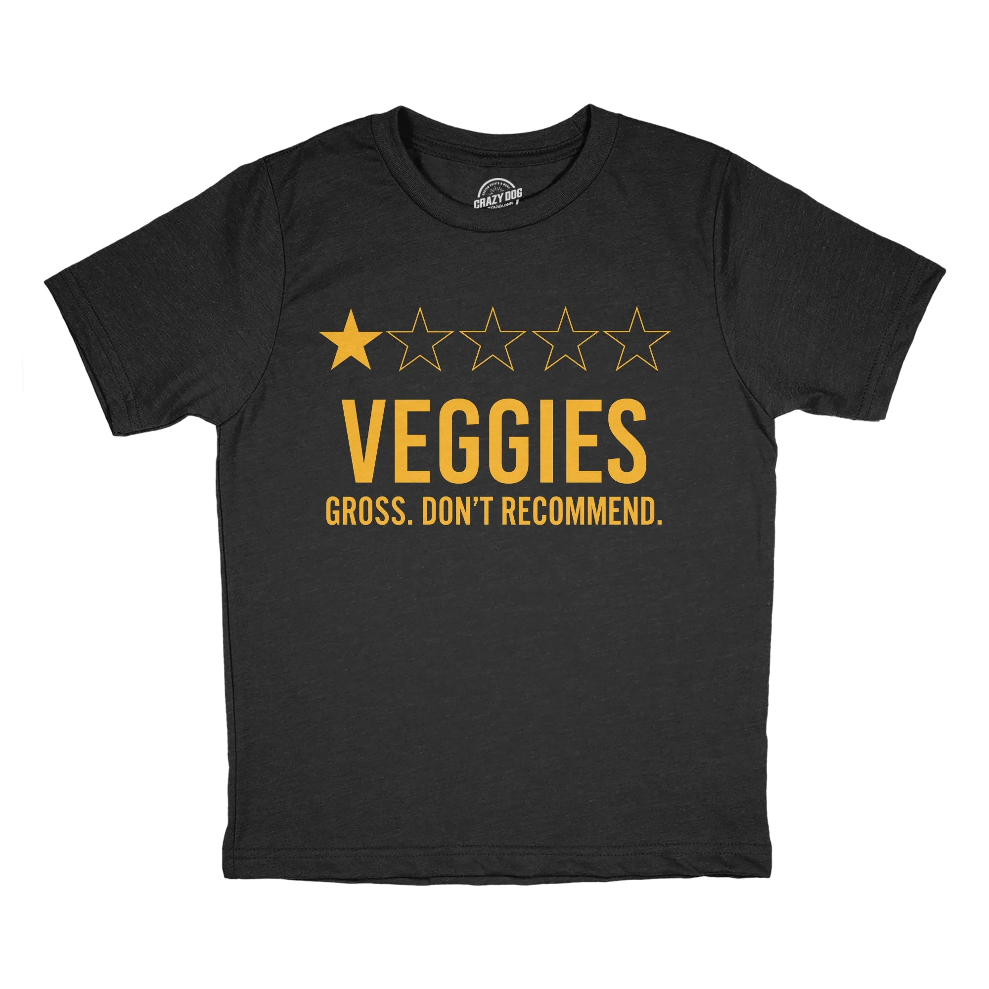 Veggies One Star Youth T Shirt sold by Crazy Dog T-Shirts