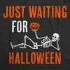 Just Waiting For Halloween Men's T Shirt sold by Crazy Dog T-Shirts