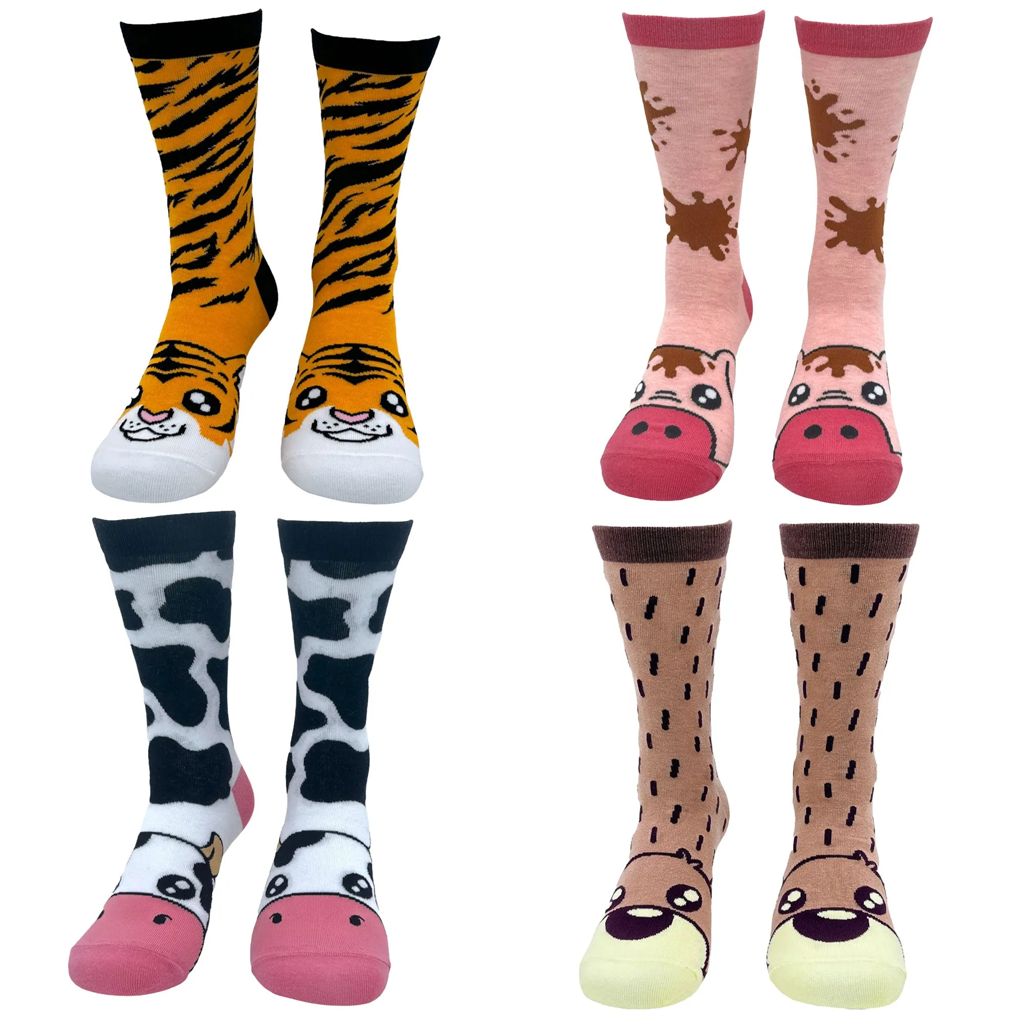 Womens Toe Animal Sock 8 Pack Socks sold by Crazy Dog T-Shirts product image thumbnail 3