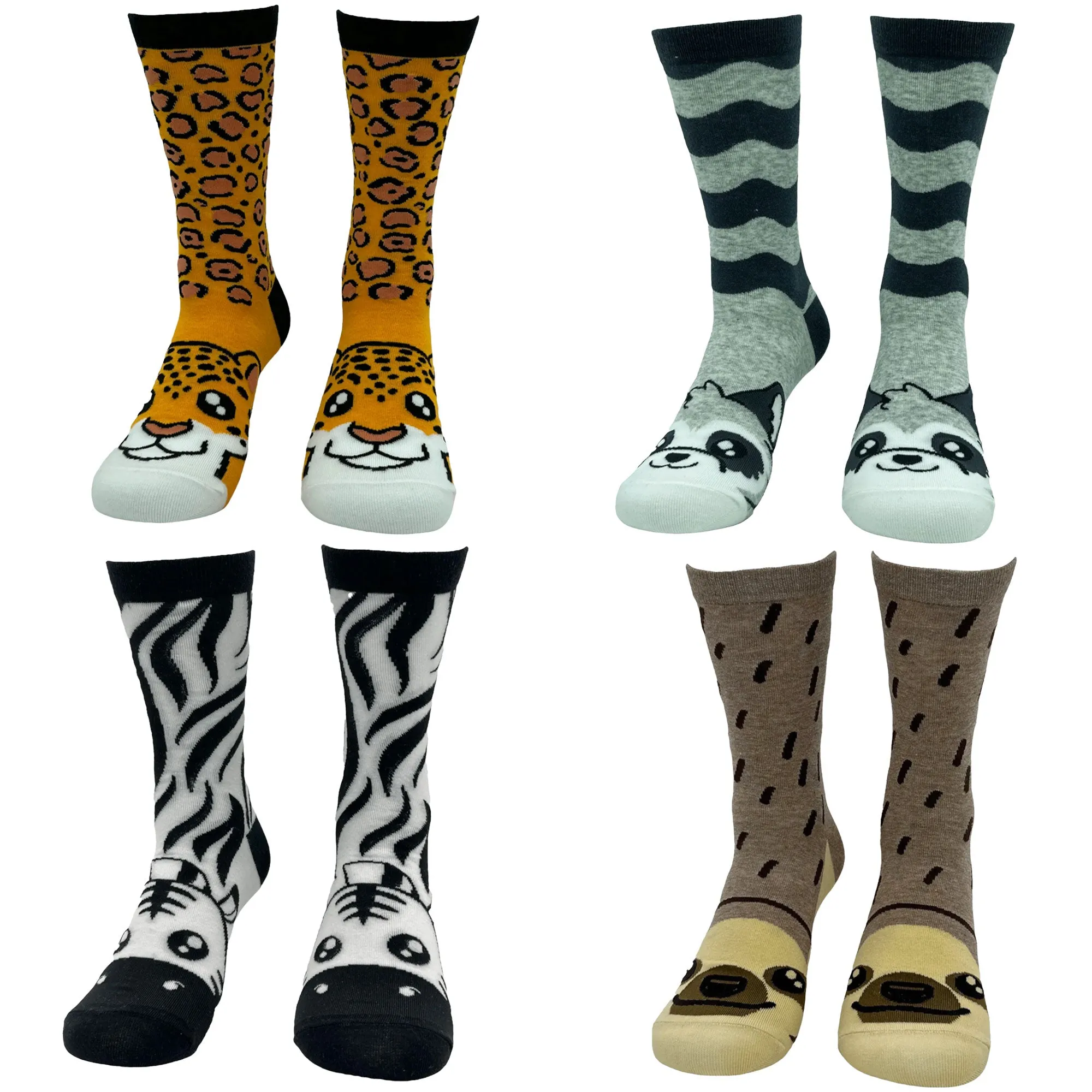 Womens Toe Animal Sock 8 Pack Socks sold by Crazy Dog T-Shirts product image thumbnail 2
