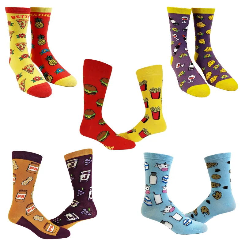 Womens Mismatched Sock 5 Pack Socks sold by Crazy Dog T-Shirts