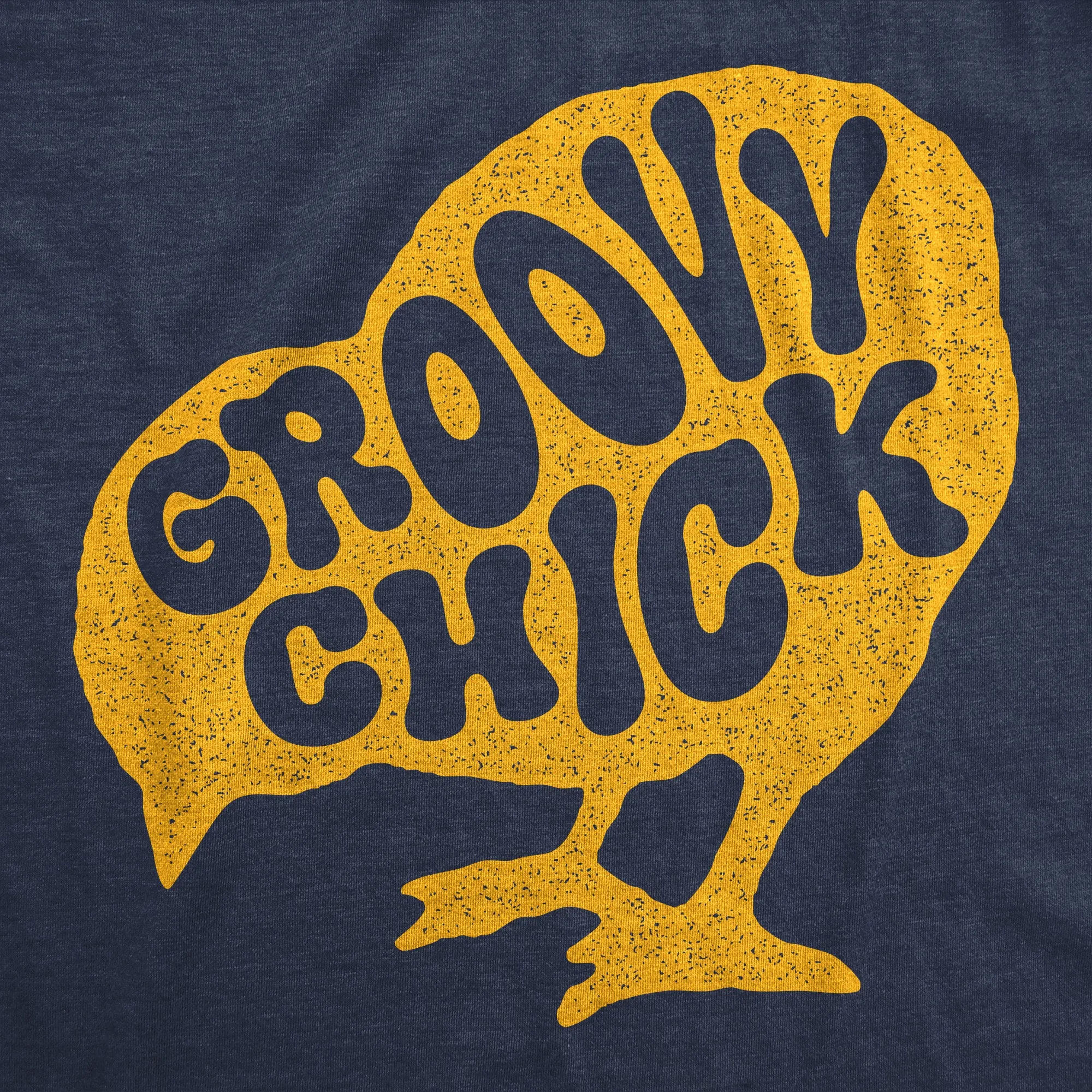 Groovy Chick Women's T Shirt sold by Crazy Dog T-Shirts product image thumbnail 2