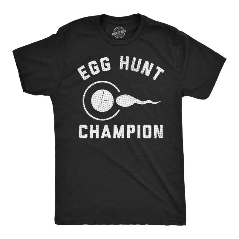 Egg Hunt Champion Men's T Shirt sold by Crazy Dog T-Shirts