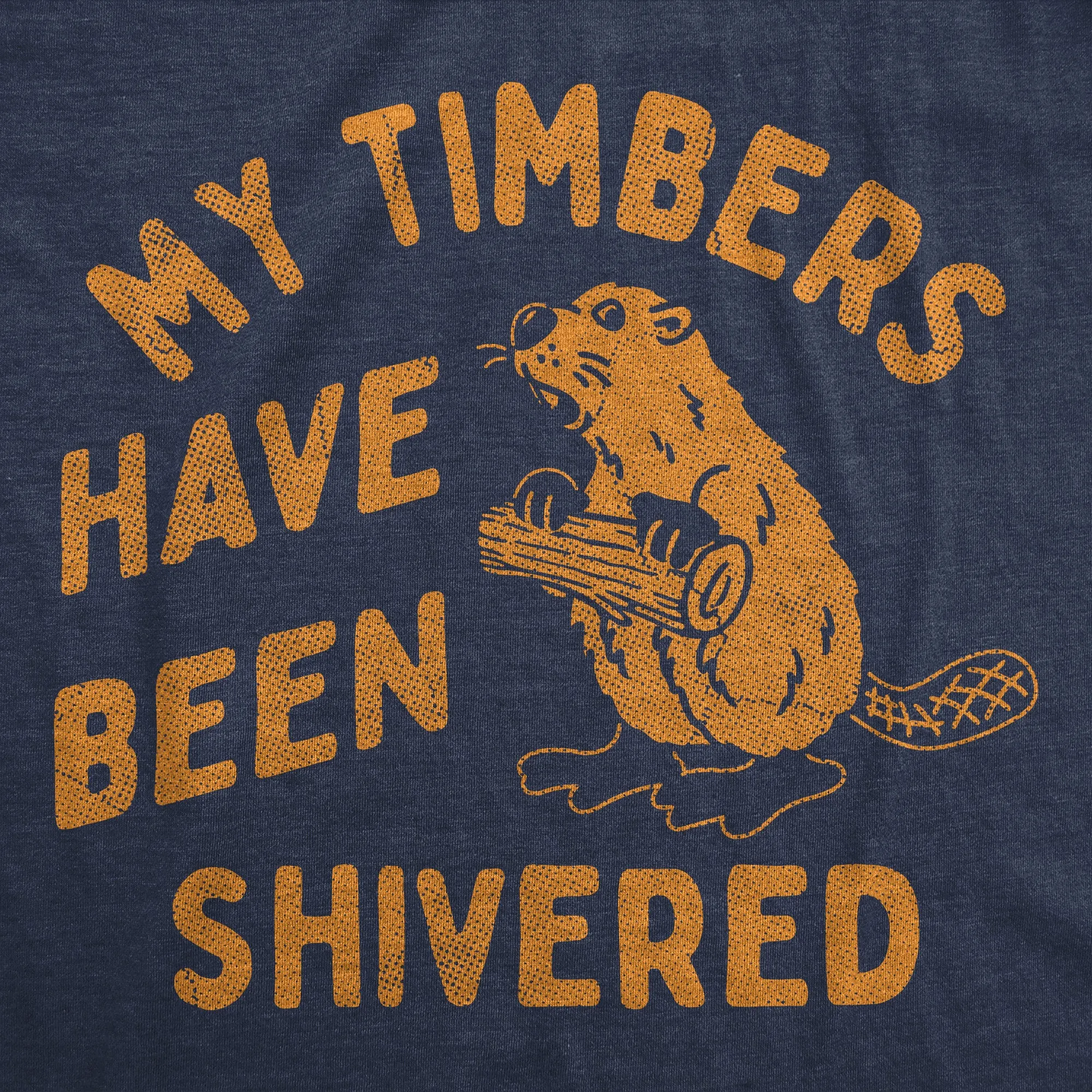 My Timbers Have Been Shivered Men's T Shirt sold by Crazy Dog T-Shirts product image thumbnail 2