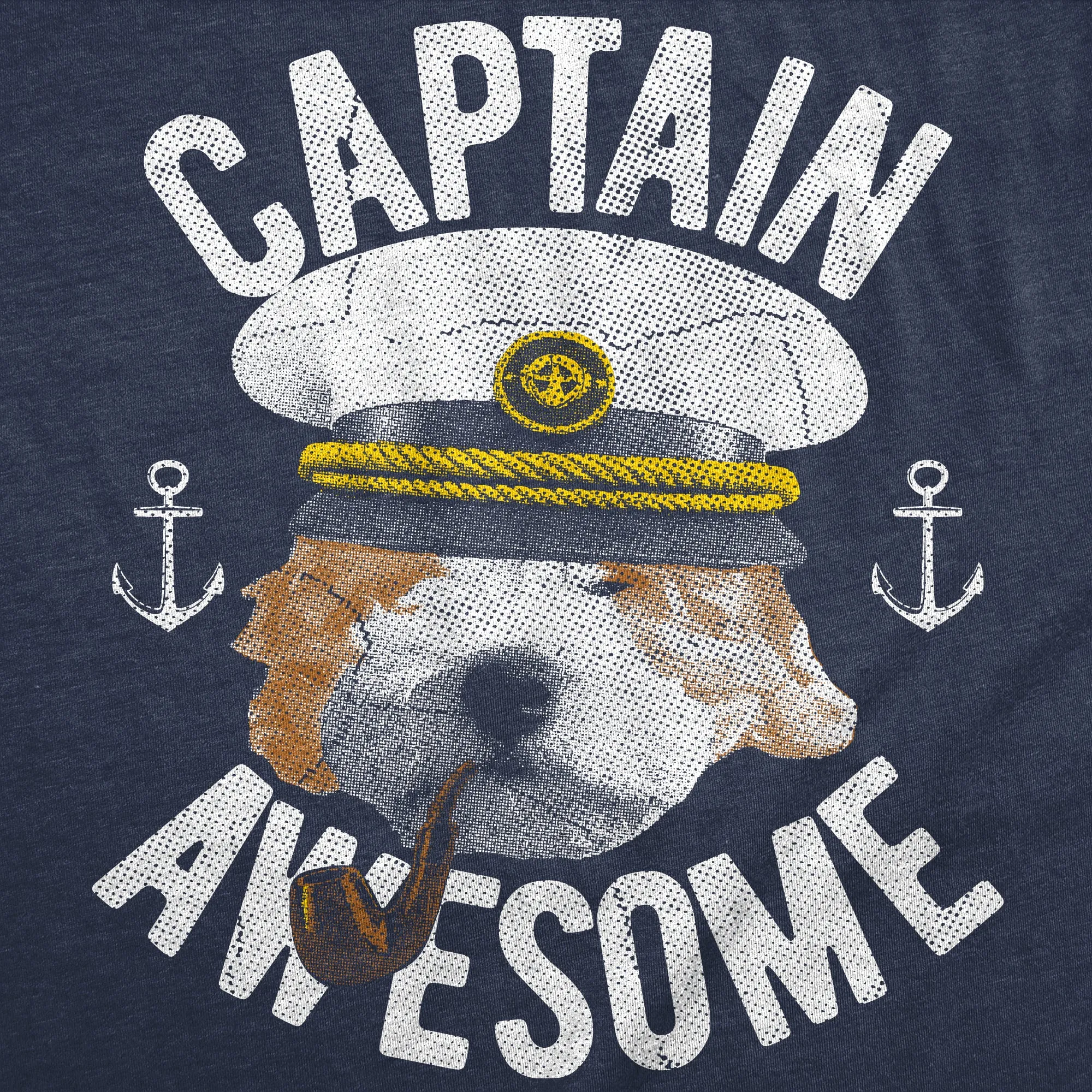 Captain Awesome Men's T Shirt sold by Crazy Dog T-Shirts product image thumbnail 2