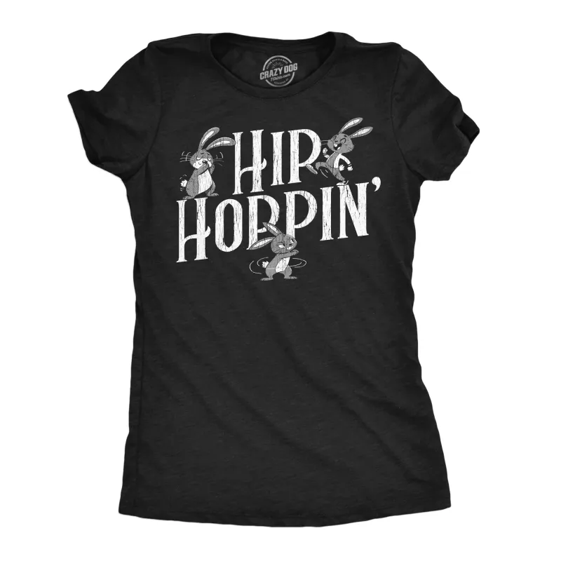Hip Hoppin Women's T Shirt sold by Crazy Dog T-Shirts