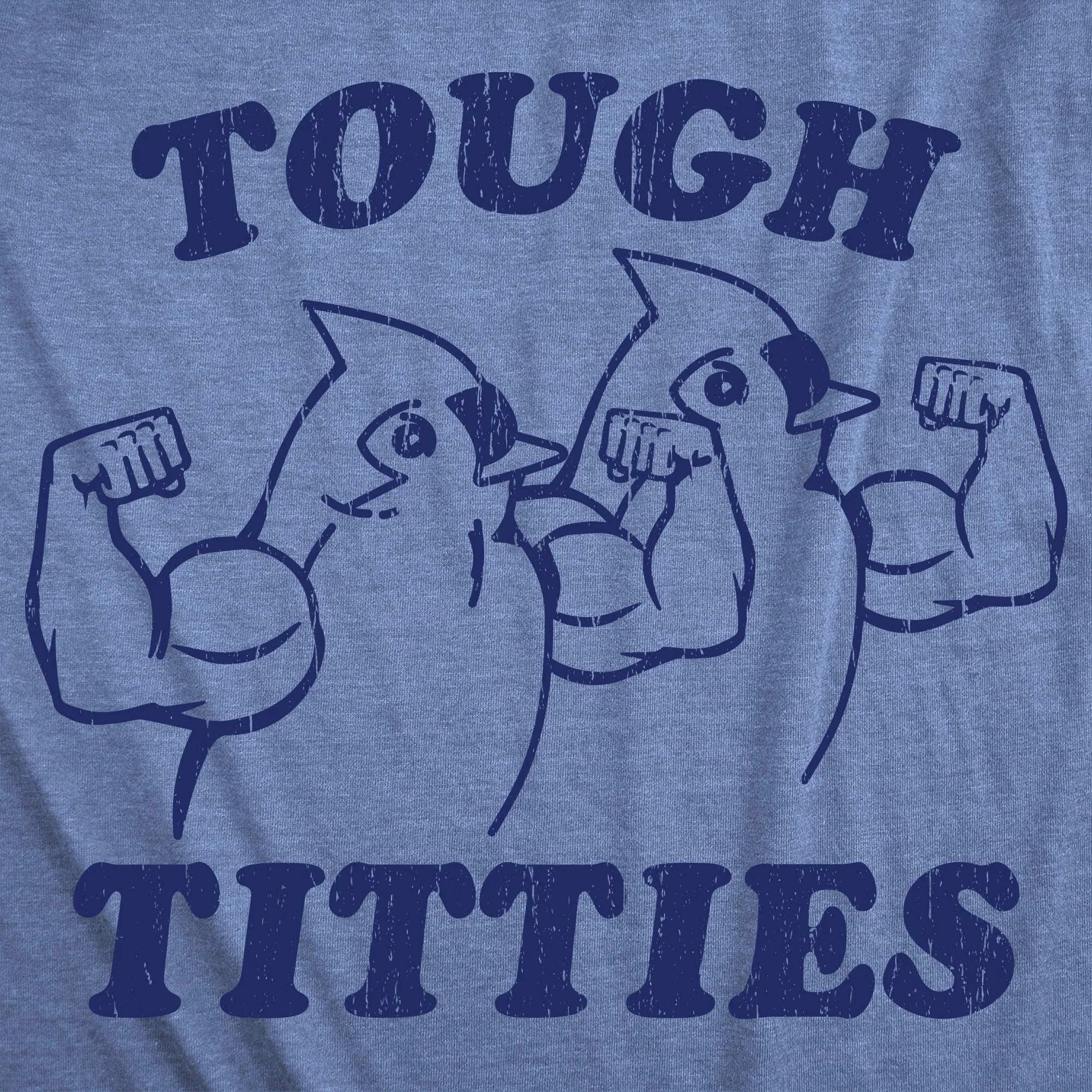 Tough Titties Women's T Shirt sold by Crazy Dog T-Shirts product image thumbnail 2