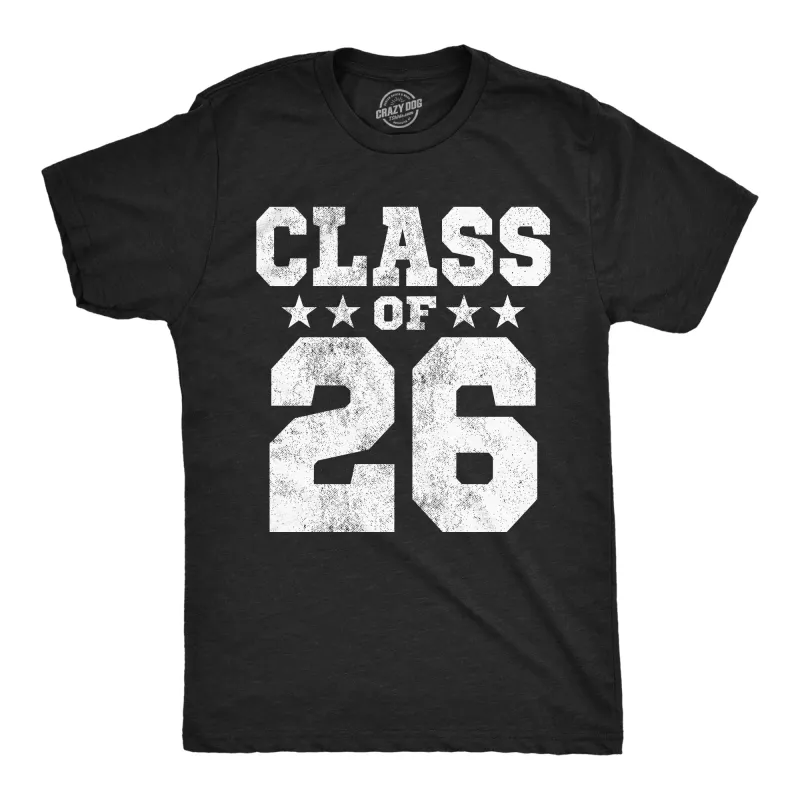 Class Of 26 Men's T Shirt sold by Crazy Dog T-Shirts