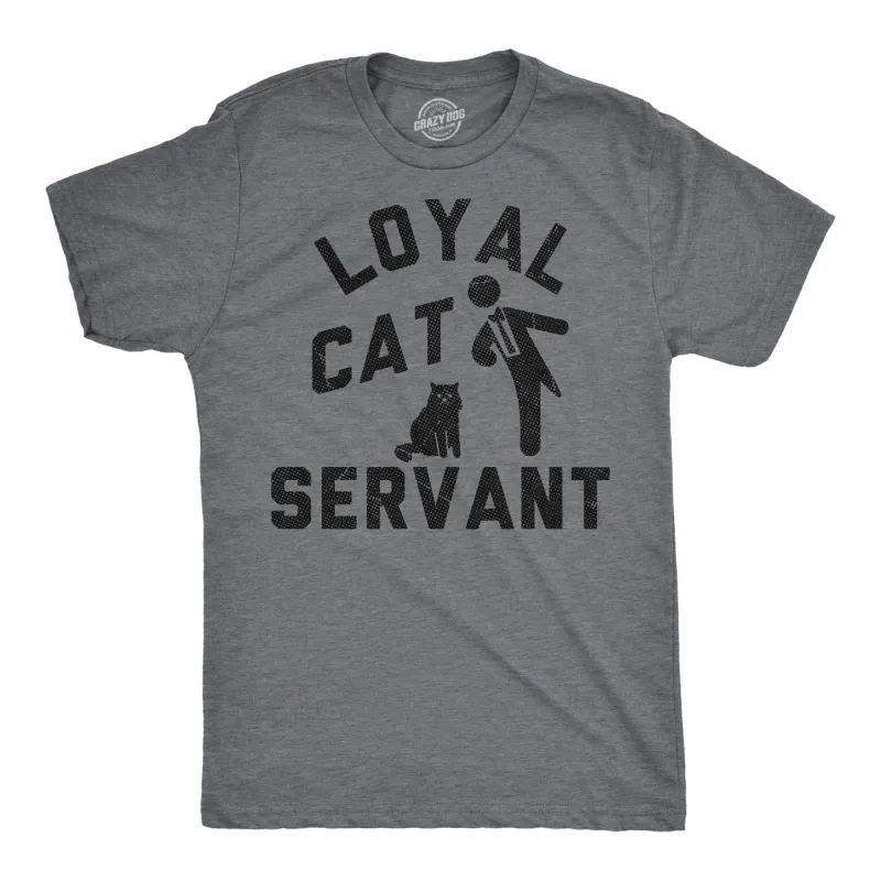 Loyal Cat Servant Men's T Shirt sold by Crazy Dog T-Shirts