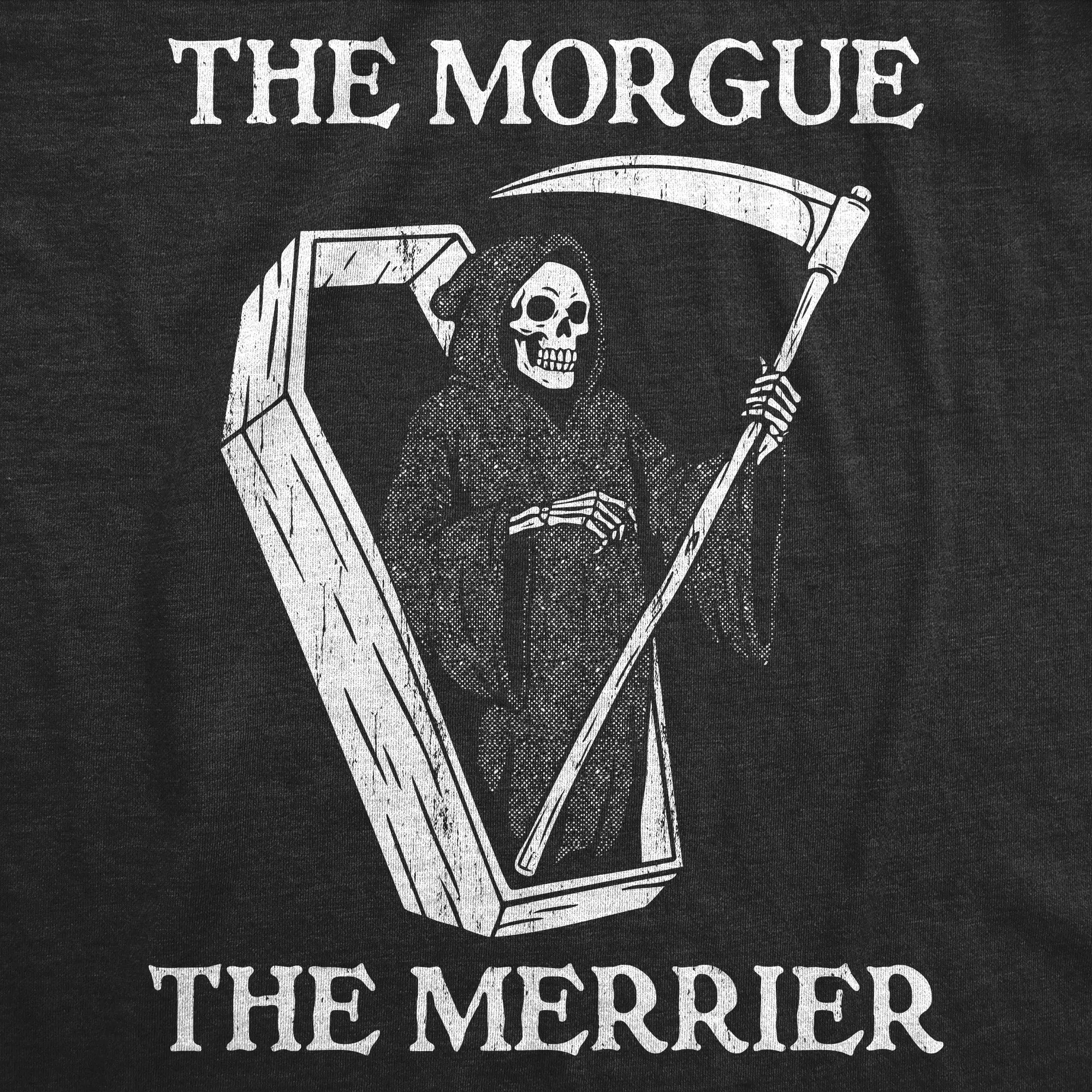 The Morgue The Merrier Men's T Shirt sold by Crazy Dog T-Shirts product image thumbnail 2
