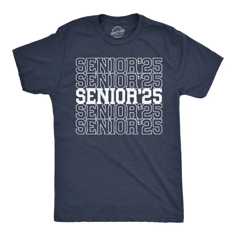Senior 25 Men's T Shirt sold by Crazy Dog T-Shirts