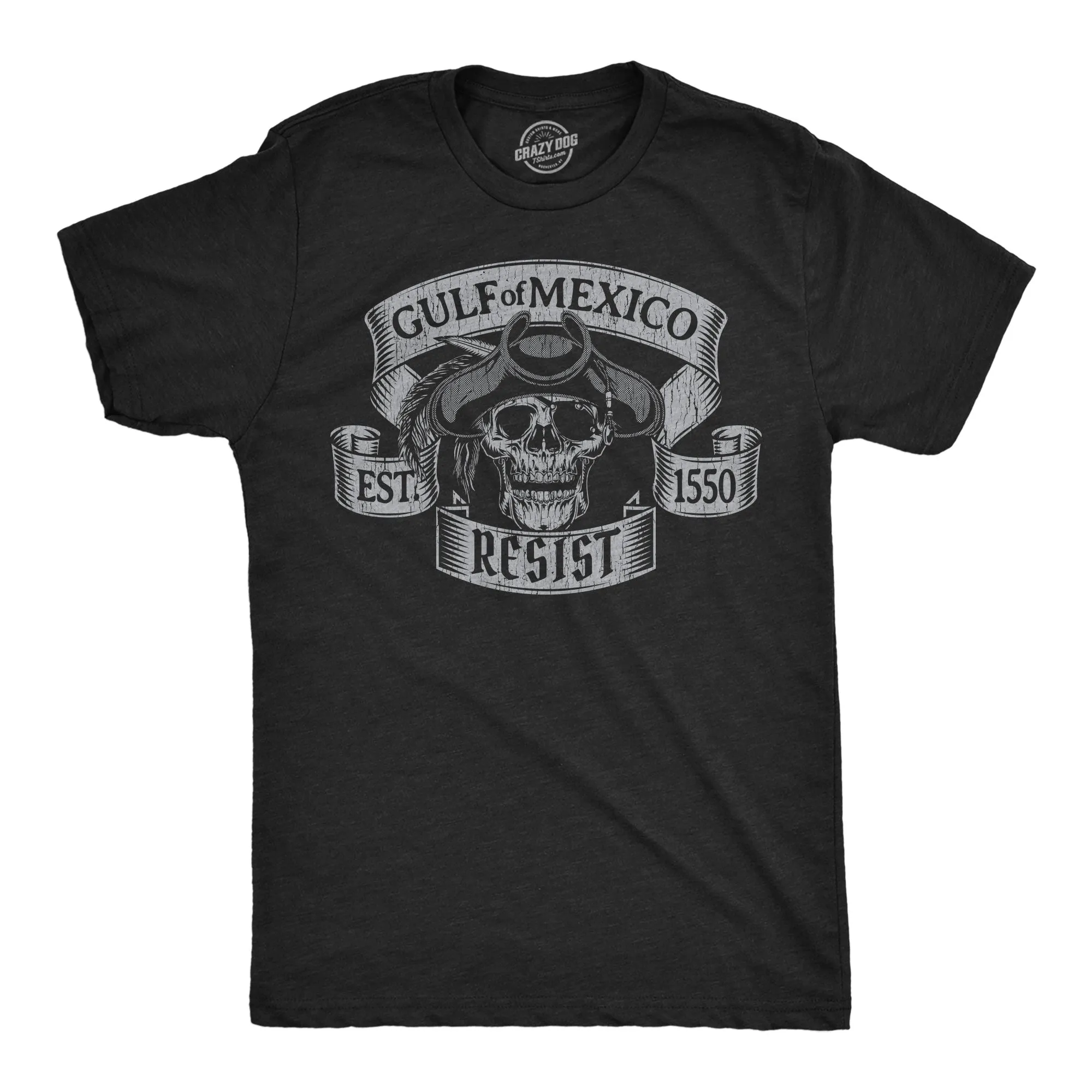 Gulf Of Mexico Resist Men's T Shirt sold by Crazy Dog T-Shirts
