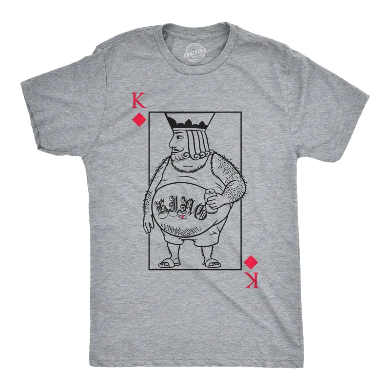 Lonely King Of Diamonds Men's T Shirt sold by Crazy Dog T-Shirts