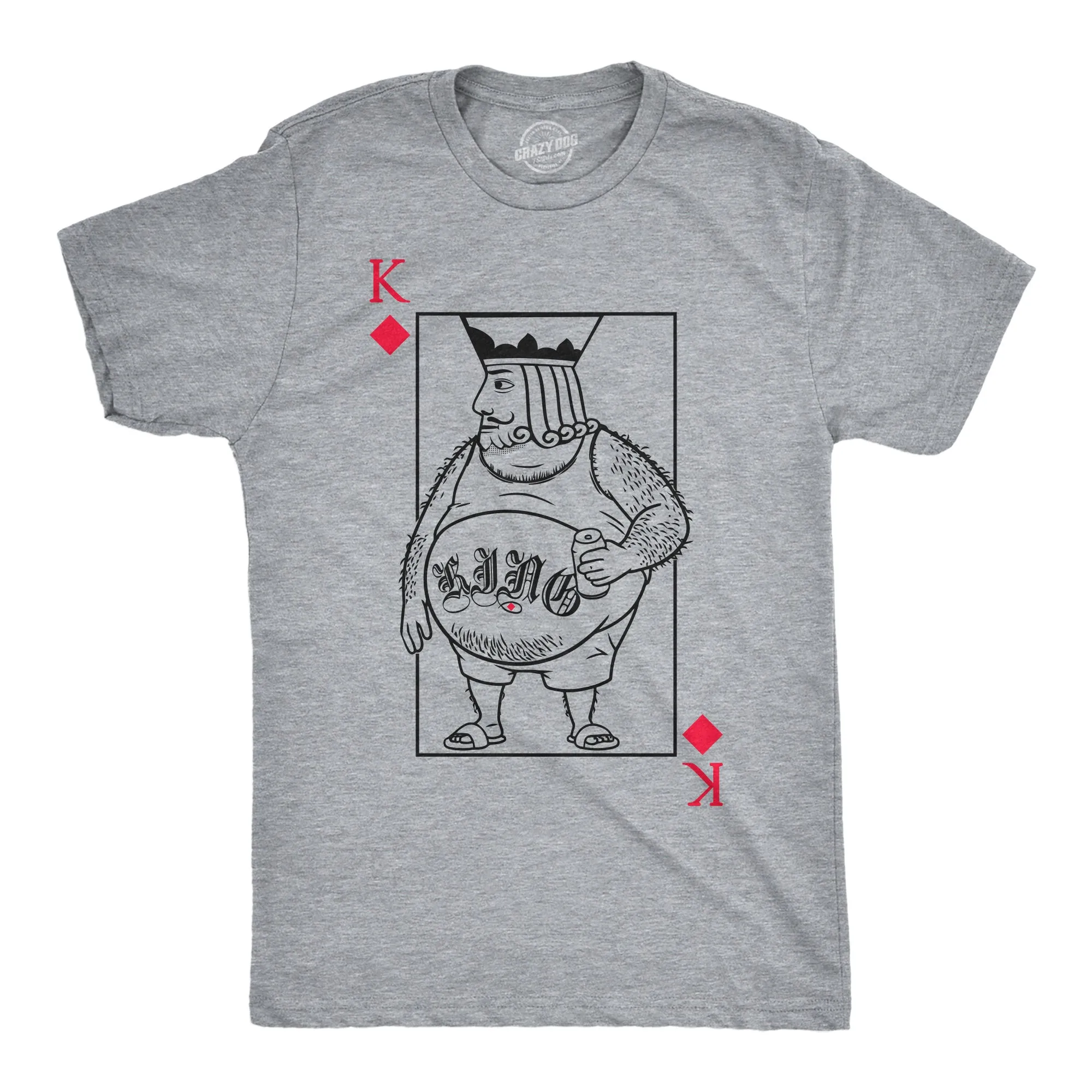 Lonely King Of Diamonds Men's T Shirt sold by Crazy Dog T-Shirts