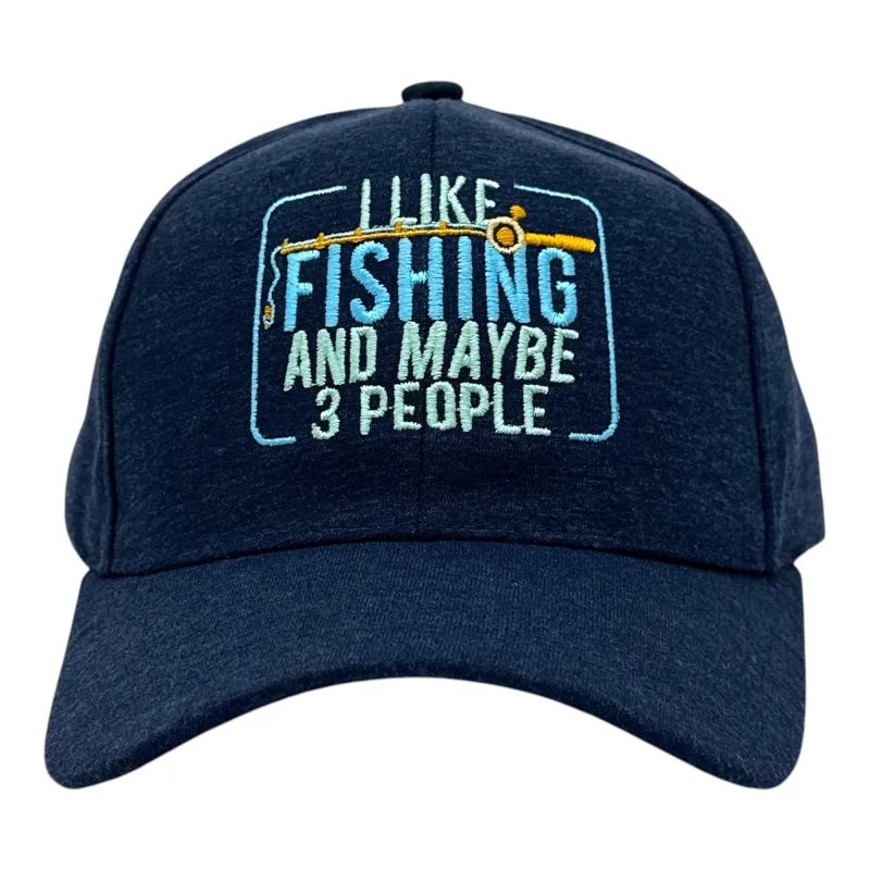 I Like Fishing And Maybe 3 People sold by Crazy Dog T-Shirts