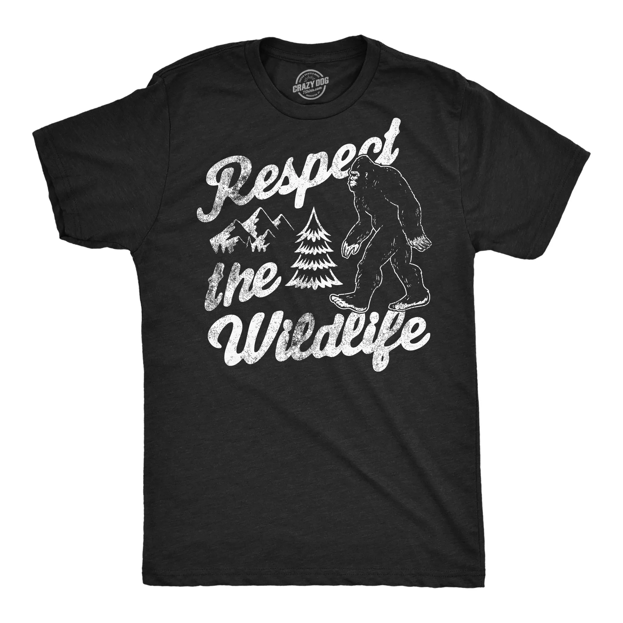 Respect The Wildlife Men's T Shirt sold by Crazy Dog T-Shirts