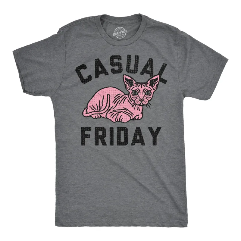 Casual Friday Men's T Shirt sold by Crazy Dog T-Shirts