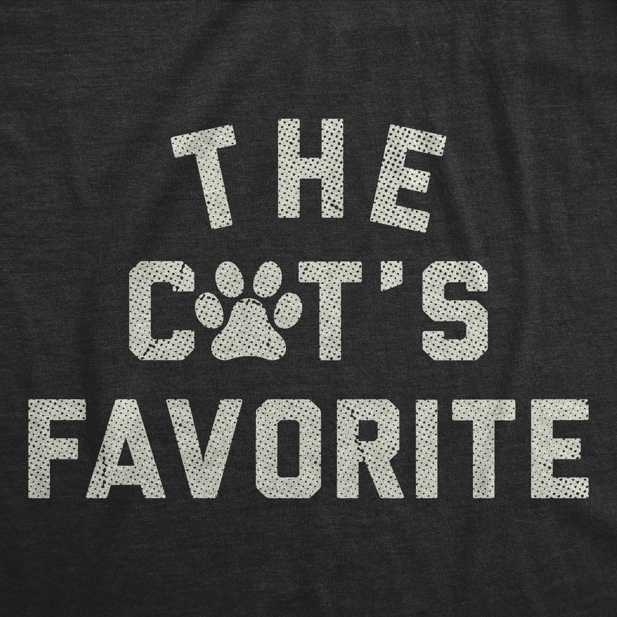 The Cats Favorite Women's T Shirt sold by Crazy Dog T-Shirts product image thumbnail 2