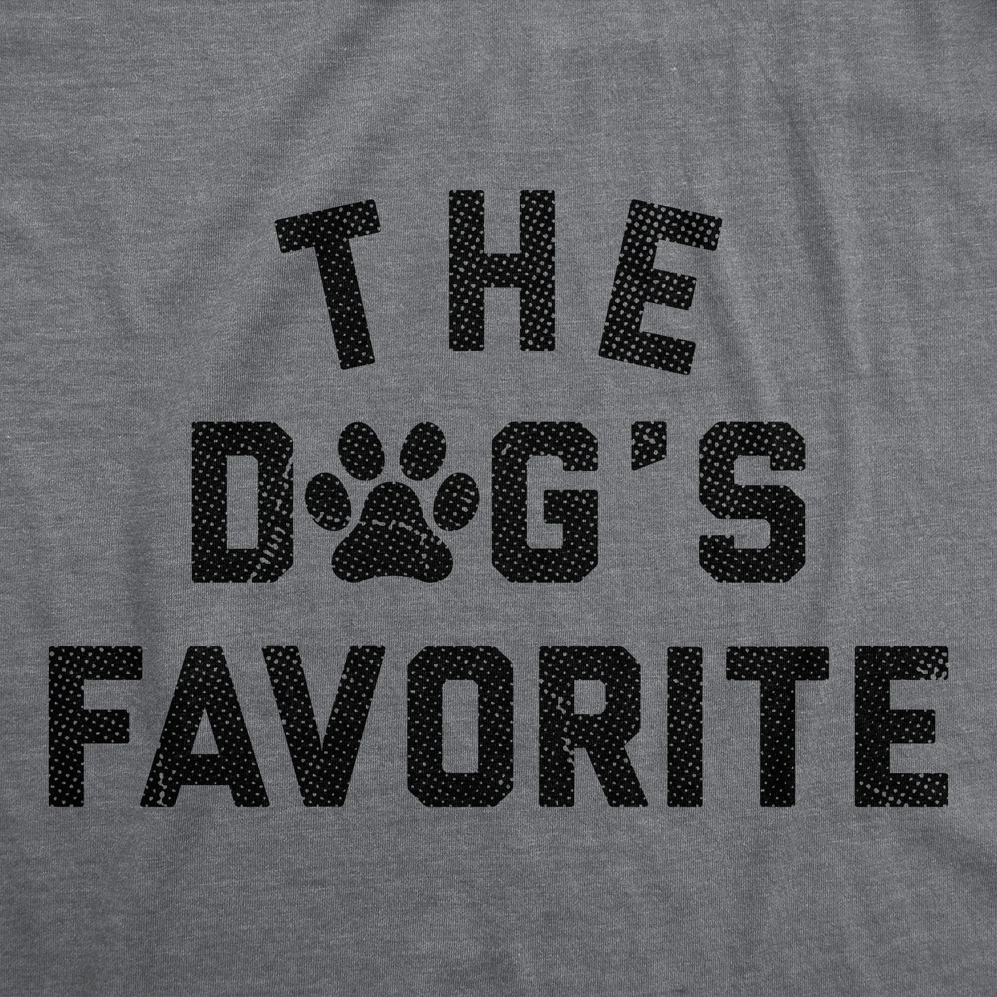The Dogs Favorite Women's T Shirt sold by Crazy Dog T-Shirts product image thumbnail 2
