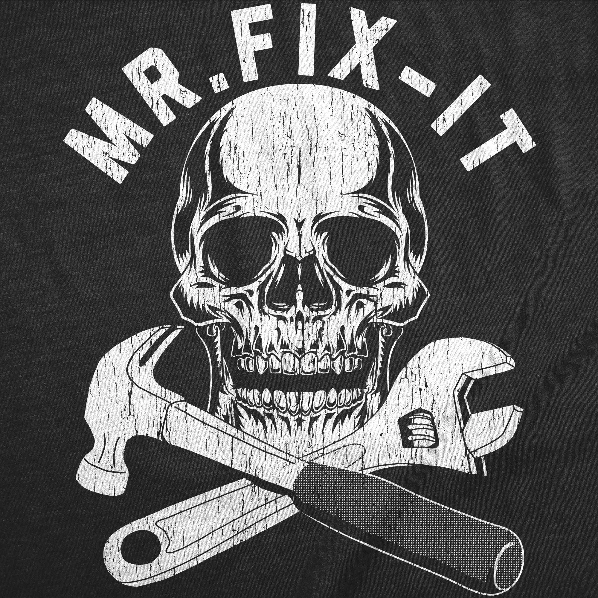 Mr Fix It Men's T Shirt sold by Crazy Dog T-Shirts product image thumbnail 2