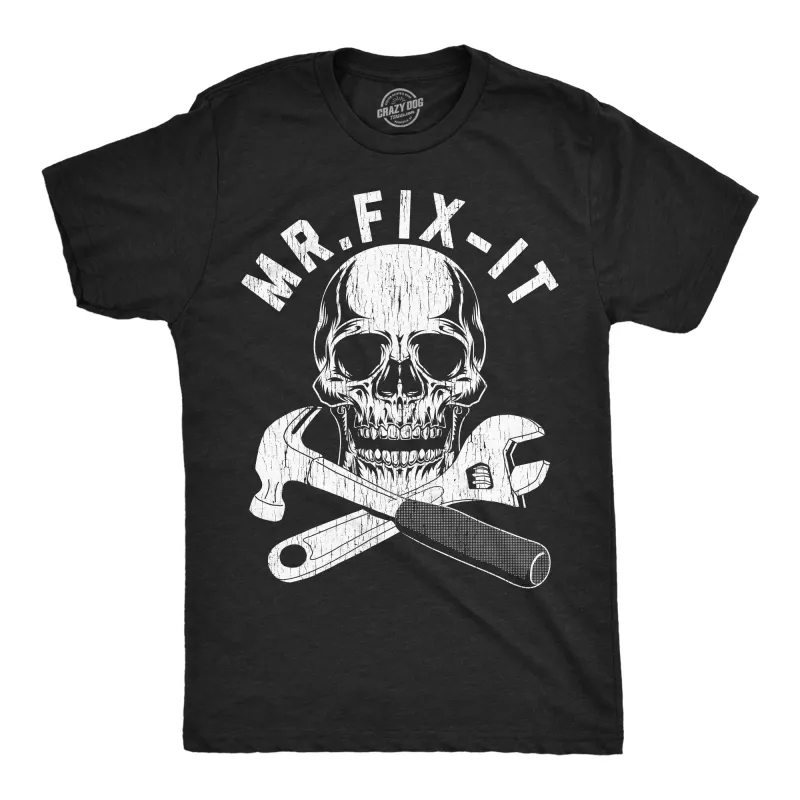 Mr Fix It Men's T Shirt sold by Crazy Dog T-Shirts
