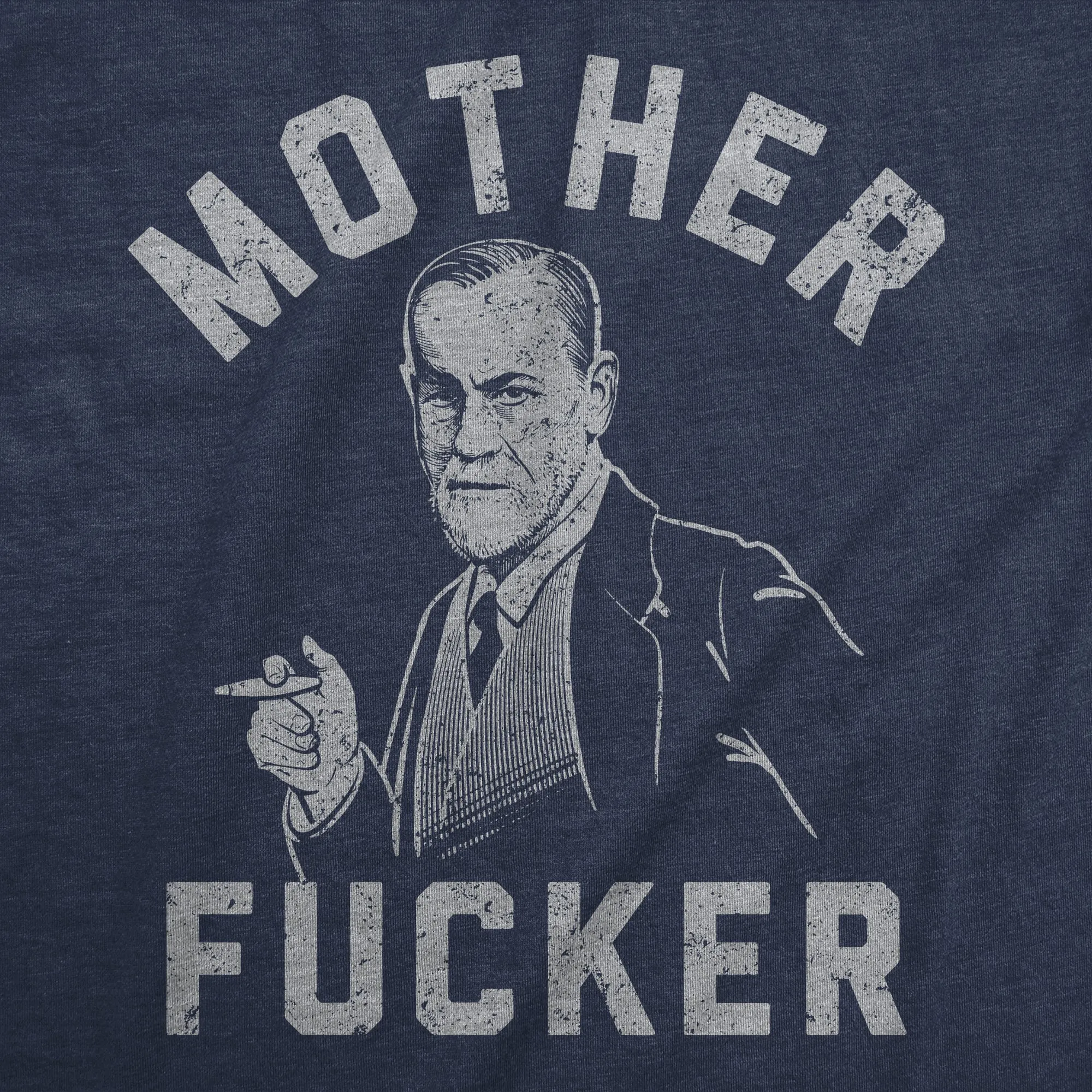 Mother Fucker Freud Men's T Shirt sold by Crazy Dog T-Shirts product image thumbnail 2