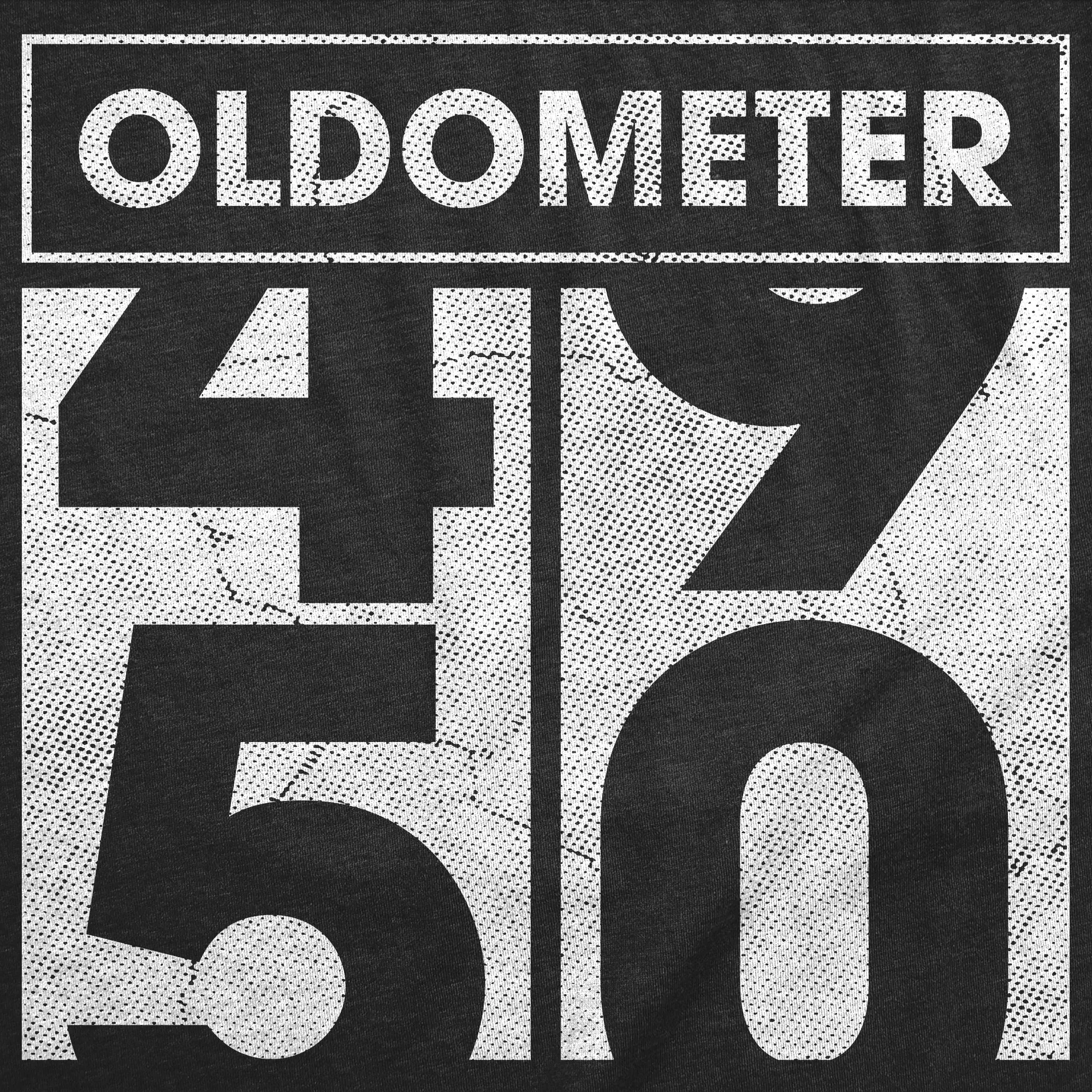 Oldometer Men's T Shirt sold by Crazy Dog T-Shirts product image thumbnail 2