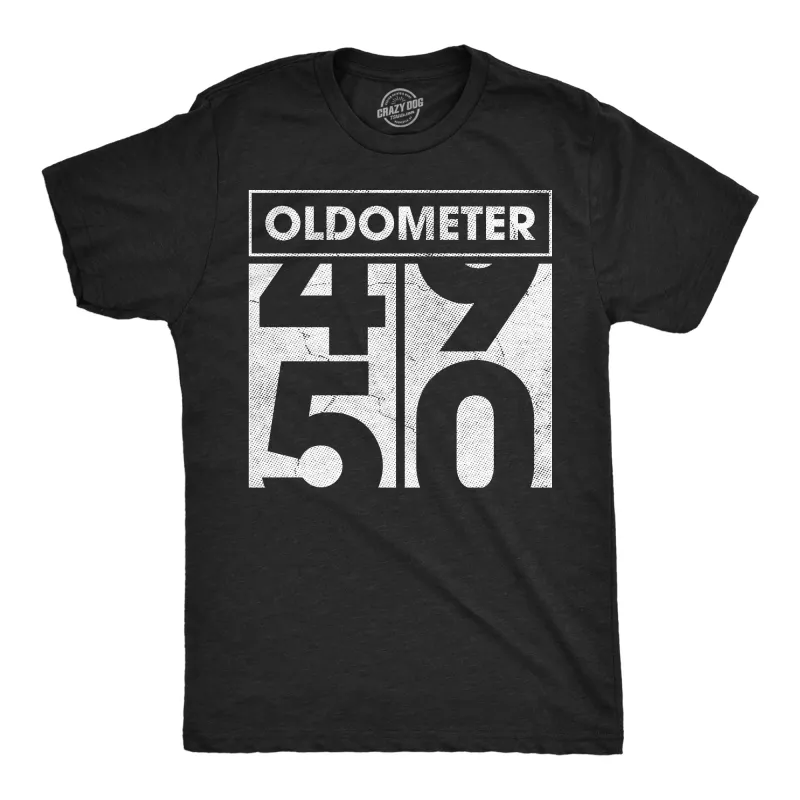 Oldometer Men's T Shirt sold by Crazy Dog T-Shirts