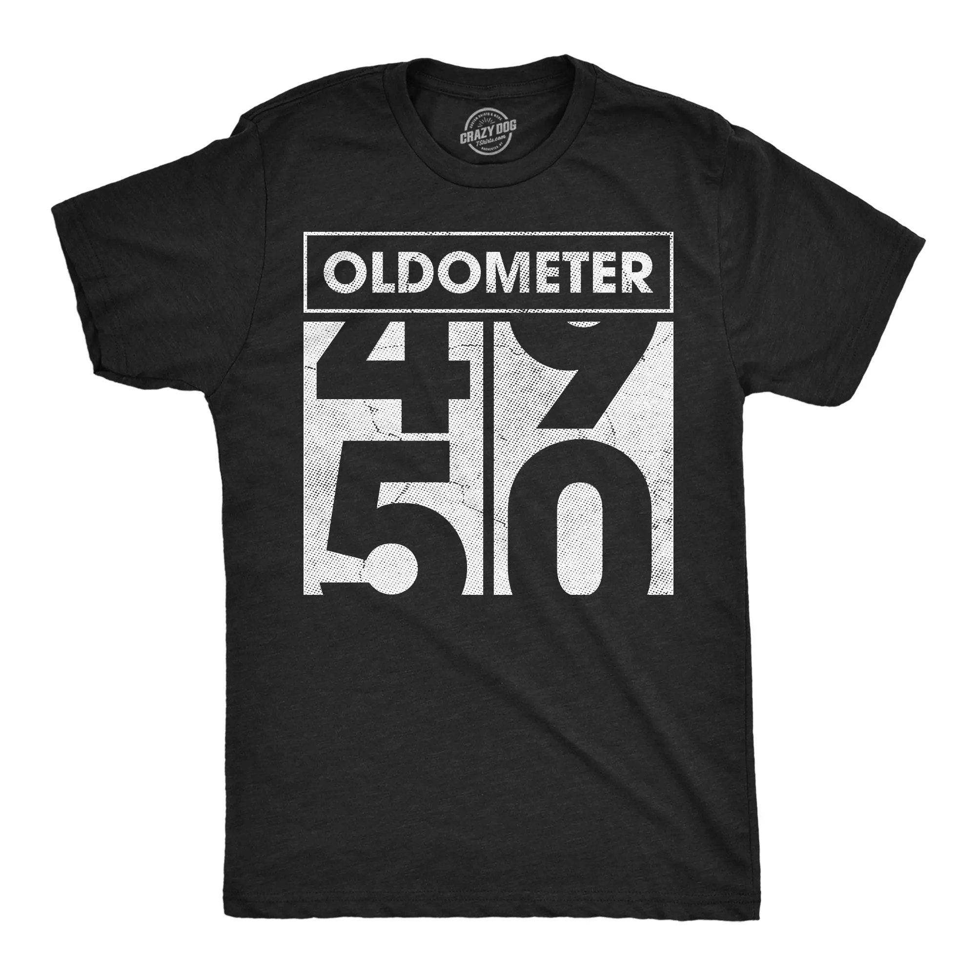 Oldometer Men's T Shirt sold by Crazy Dog T-Shirts