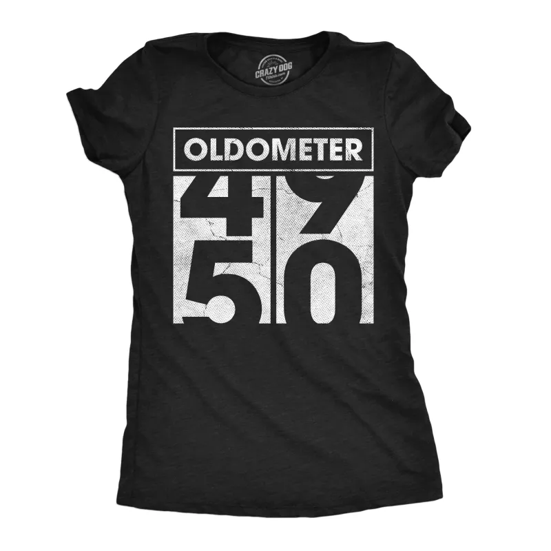 Oldometer Women's T Shirt sold by Crazy Dog T-Shirts