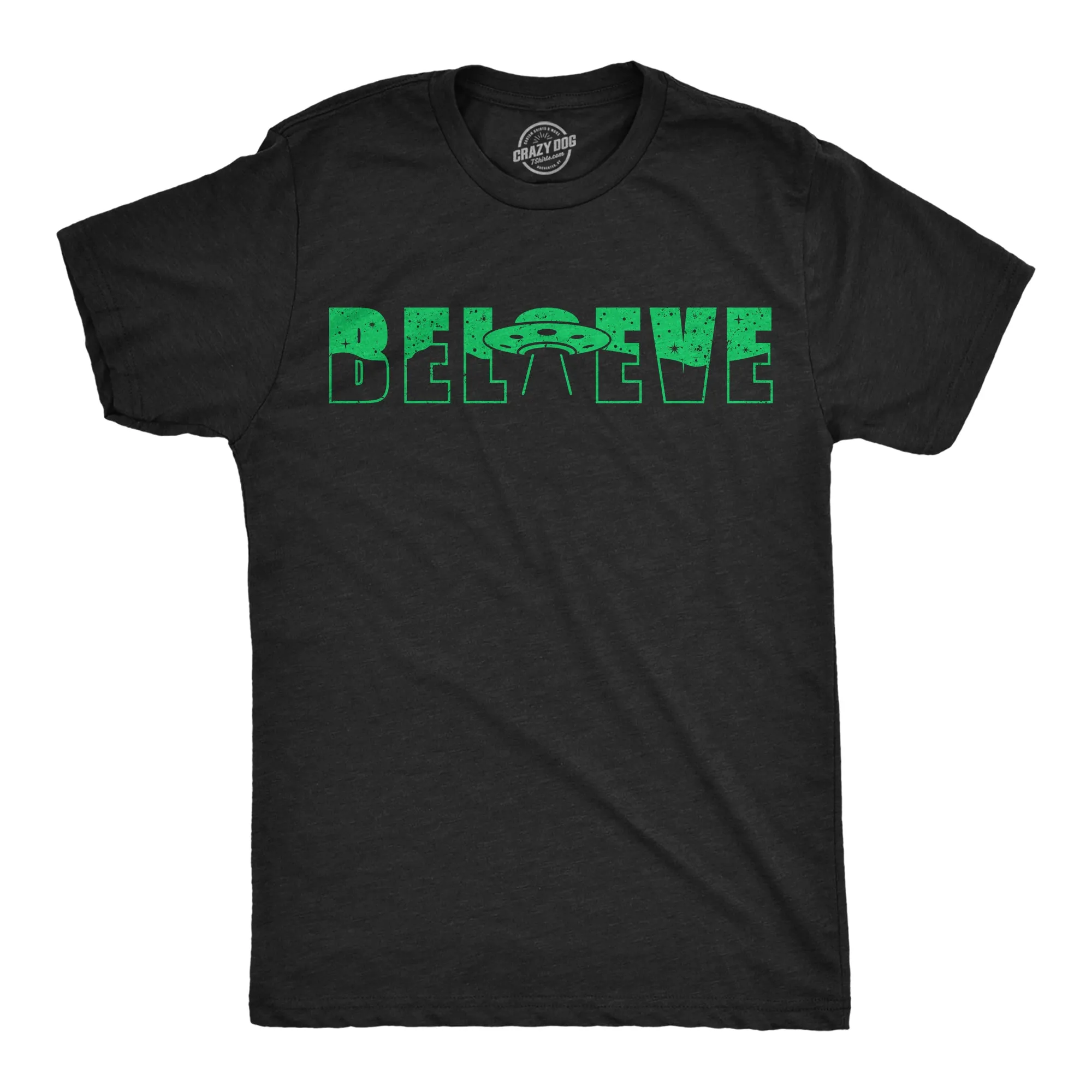 Believe UFO Men's T Shirt sold by Crazy Dog T-Shirts
