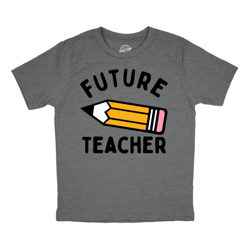 Future Teacher Youth T Shirt sold by Crazy Dog T-Shirts