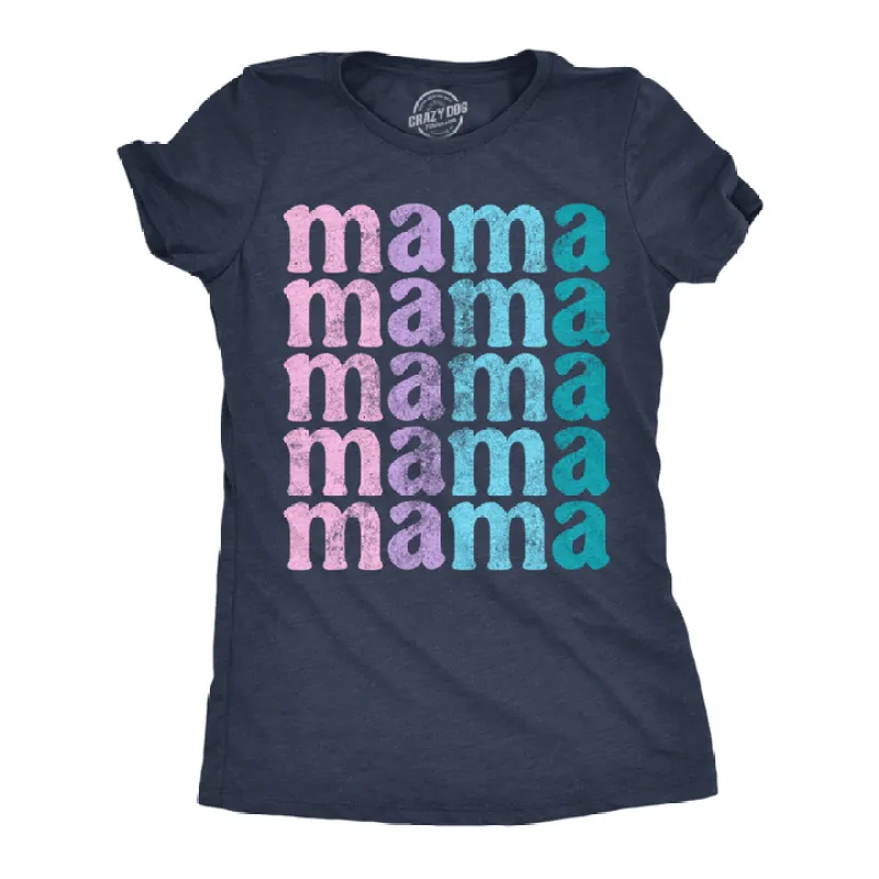 Mama Stacked Women's T Shirt sold by Crazy Dog T-Shirts