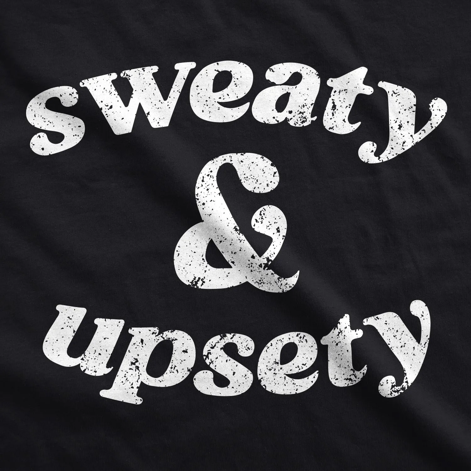 Sweaty And Upsety Women's Tank Top sold by Crazy Dog T-Shirts product image thumbnail 2