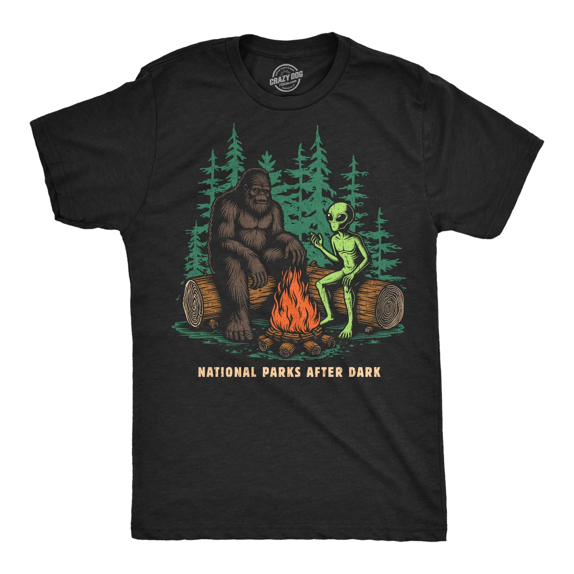 National Parks After Dark Men's T Shirt sold by Crazy Dog T-Shirts