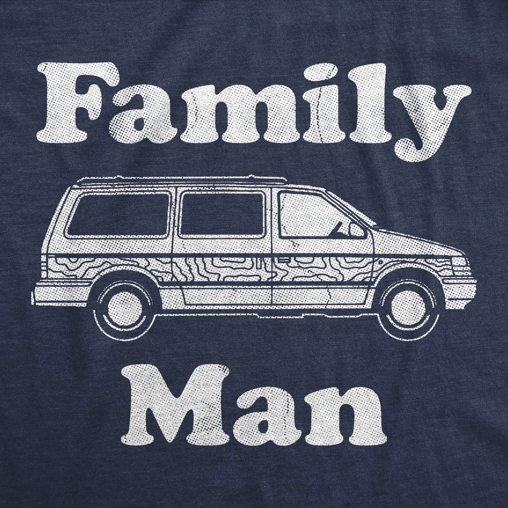 Family Man Men's T Shirt sold by Crazy Dog T-Shirts product image thumbnail 2