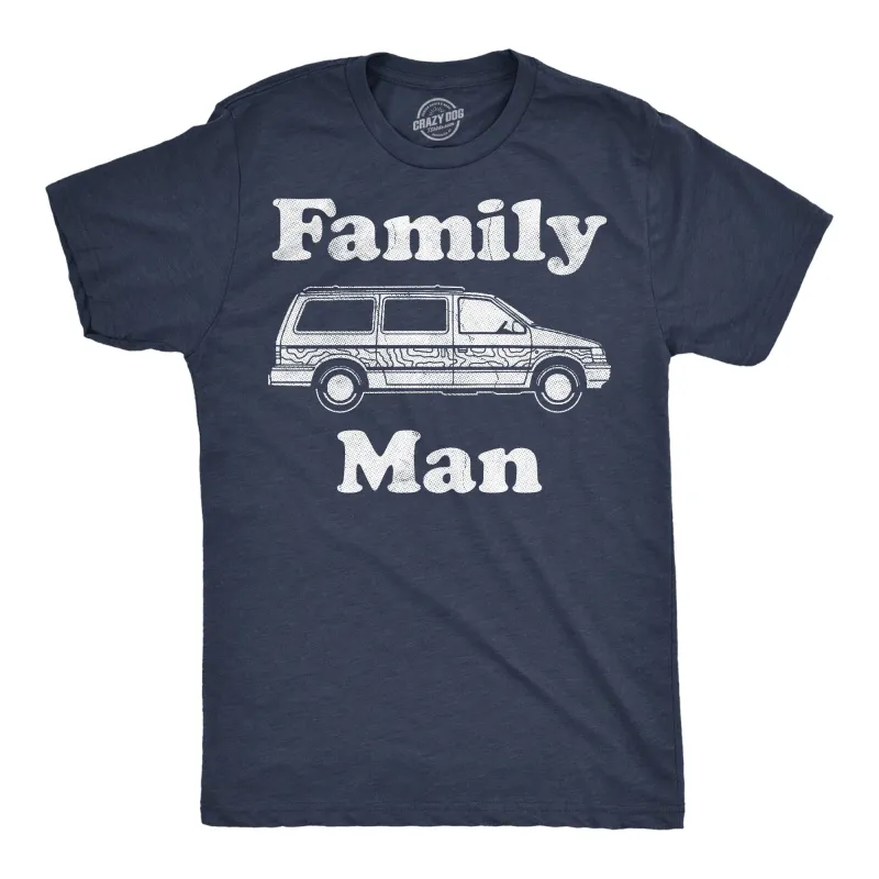Family Man Men's T Shirt sold by Crazy Dog T-Shirts