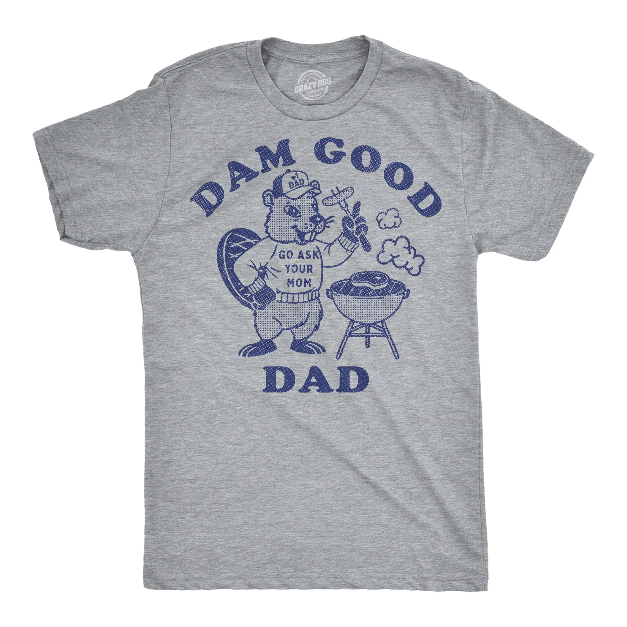 Dam Good Dad Men's T Shirt sold by Crazy Dog T-Shirts