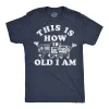 This Is How Old I Am Men's T Shirt sold by Crazy Dog T-Shirts