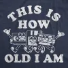This Is How Old I Am Men's T Shirt sold by Crazy Dog T-Shirts