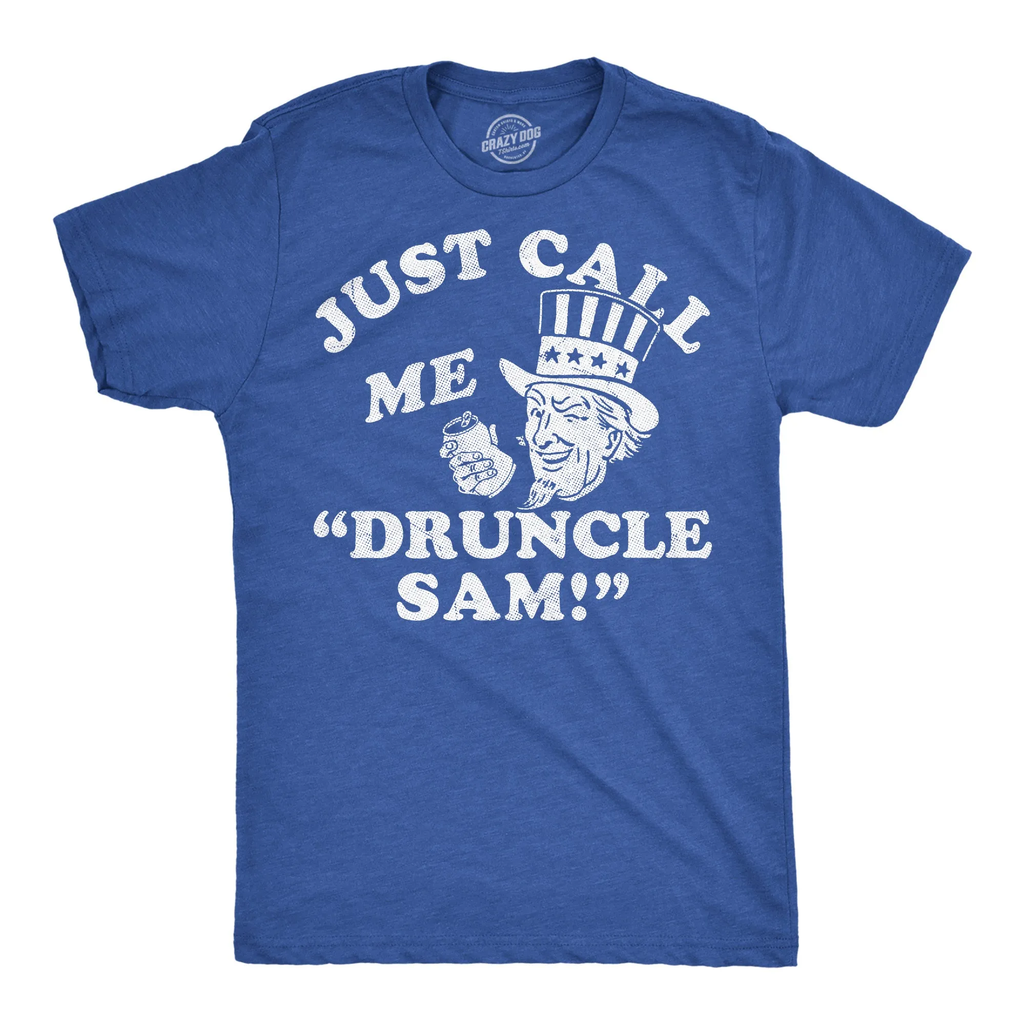 Druncle Sam Men's T Shirt sold by Crazy Dog T-Shirts