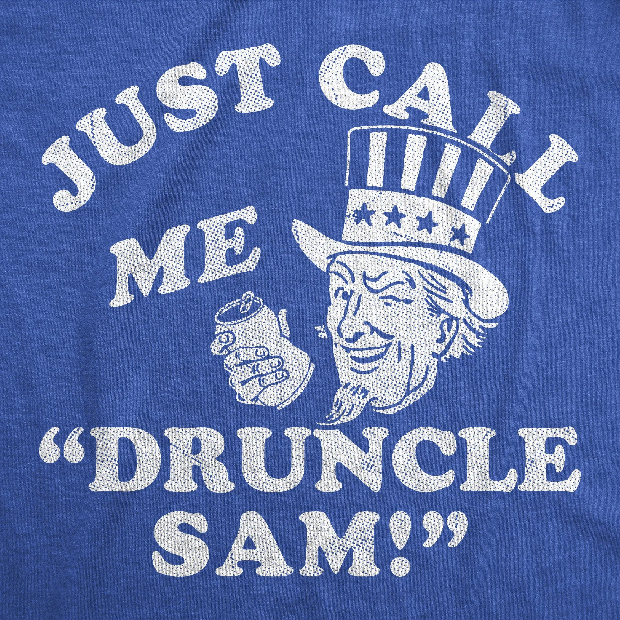 Druncle Sam Men's T Shirt sold by Crazy Dog T-Shirts product image thumbnail 2