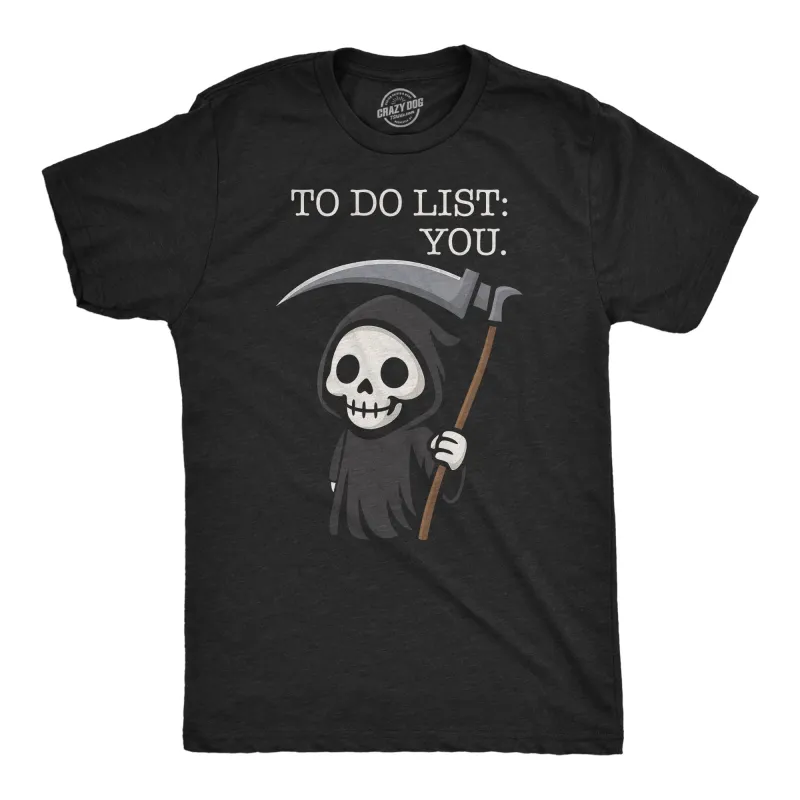 To Do List You Men's T Shirt sold by Crazy Dog T-Shirts