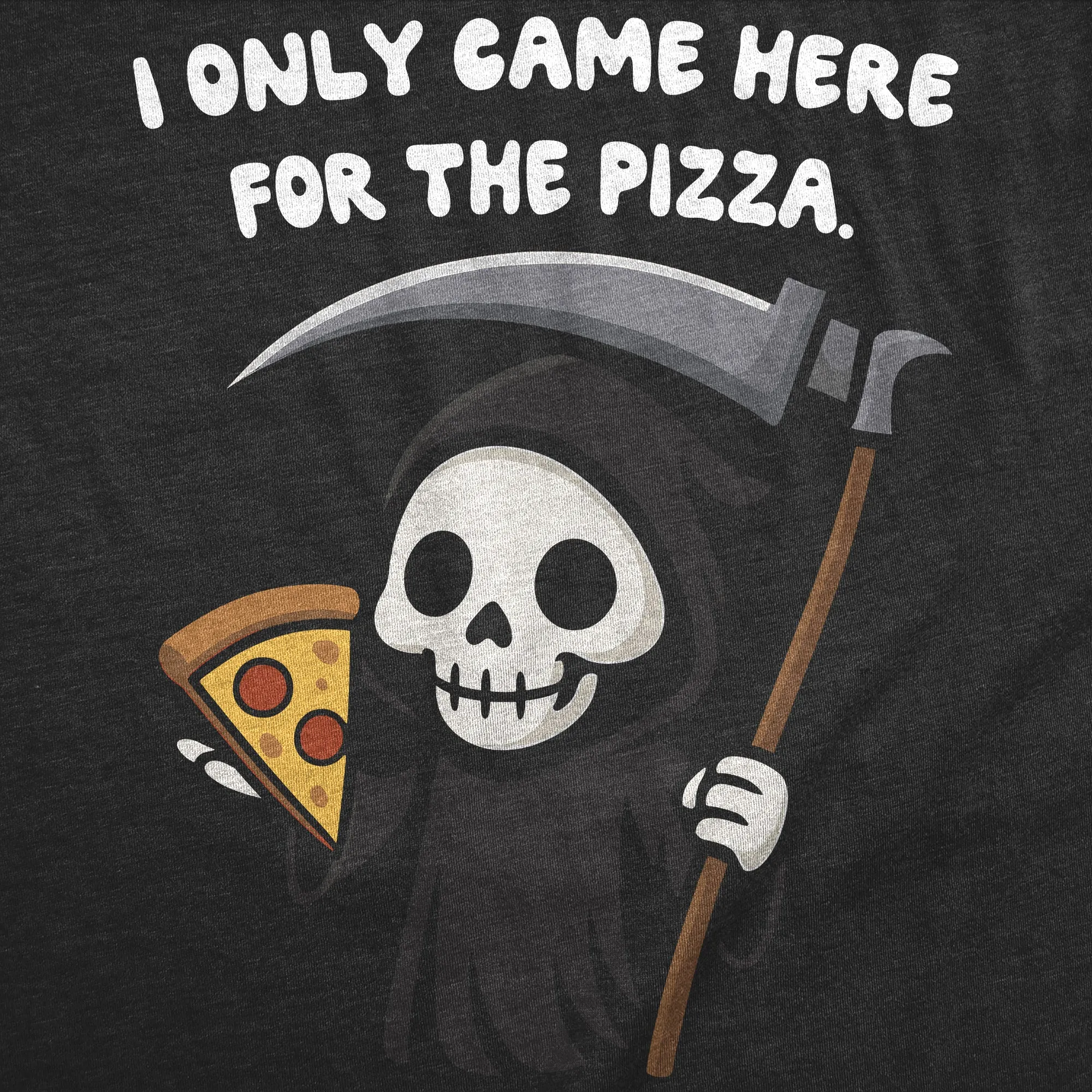 I Only Came Here For The Pizza Men's T Shirt sold by Crazy Dog T-Shirts product image thumbnail 2