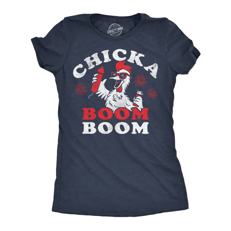 Chicka Boom Boom Women's T Shirt sold by Crazy Dog T-Shirts
