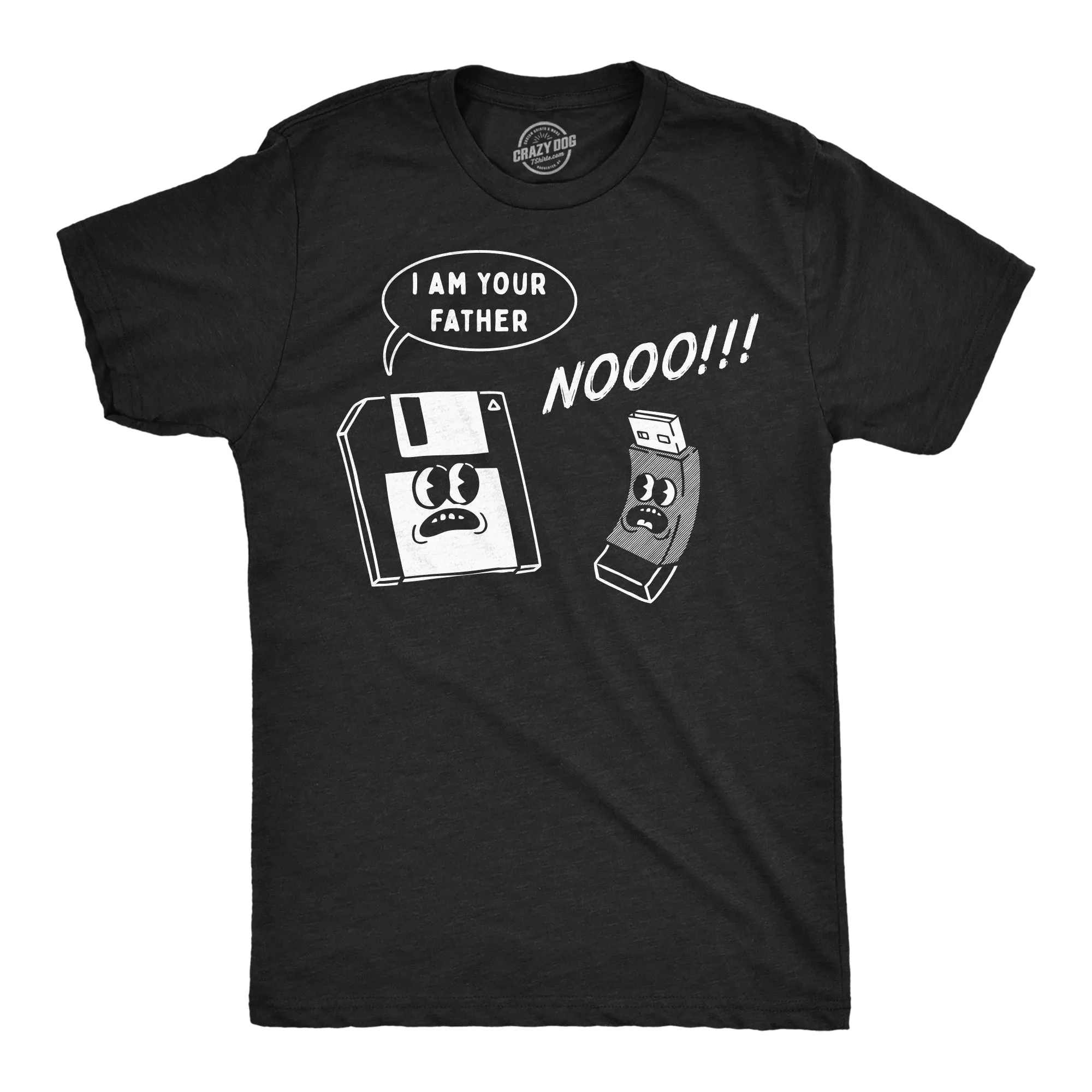 I Am Your Father Floppy Disk Men's T Shirt sold by Crazy Dog T-Shirts