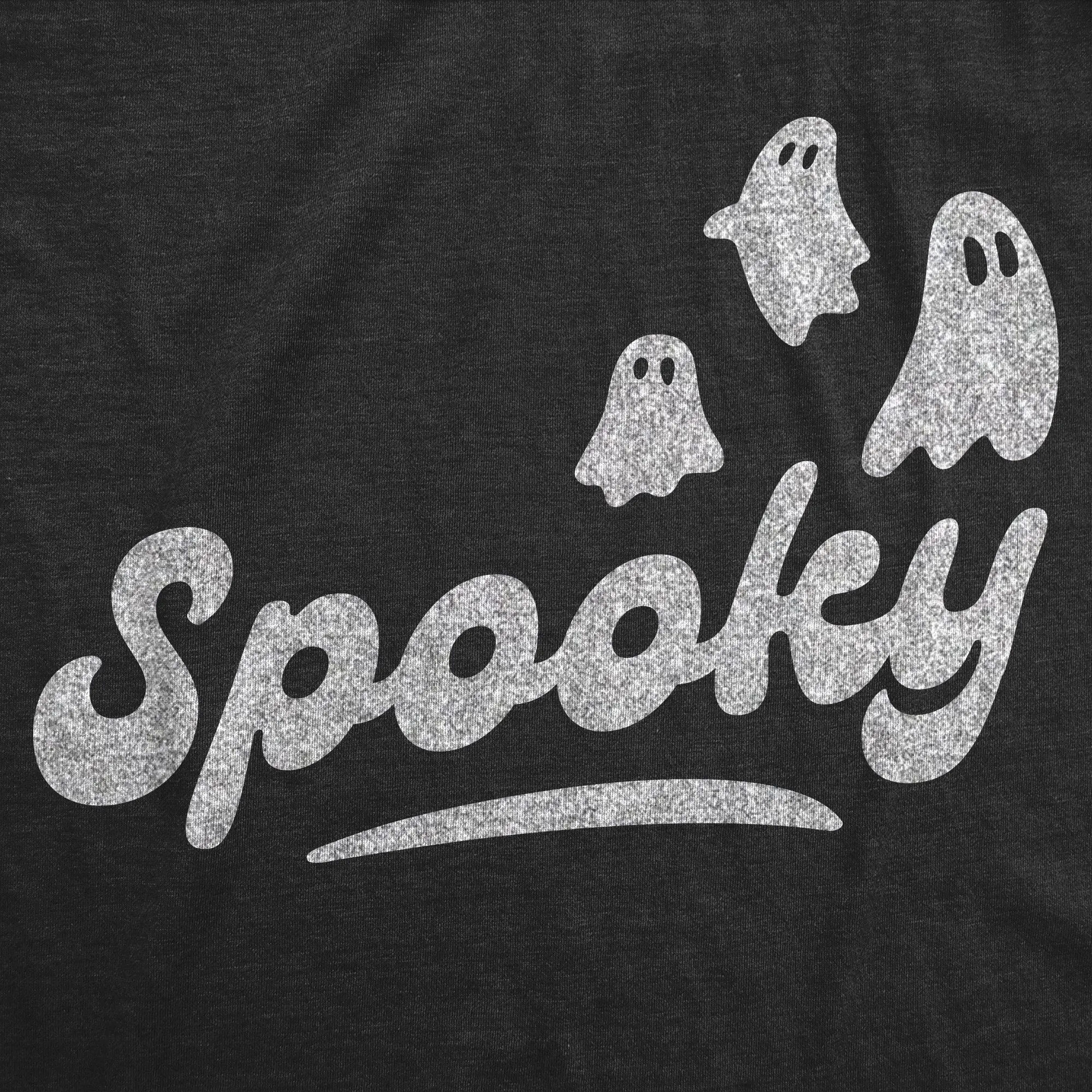 Spooky Ghosts Retro Glitter Women's T Shirt sold by Crazy Dog T-Shirts product image thumbnail 2